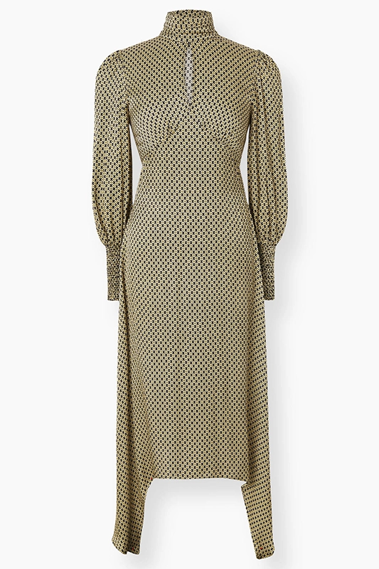 Product image of mustard gold Tribeca dress